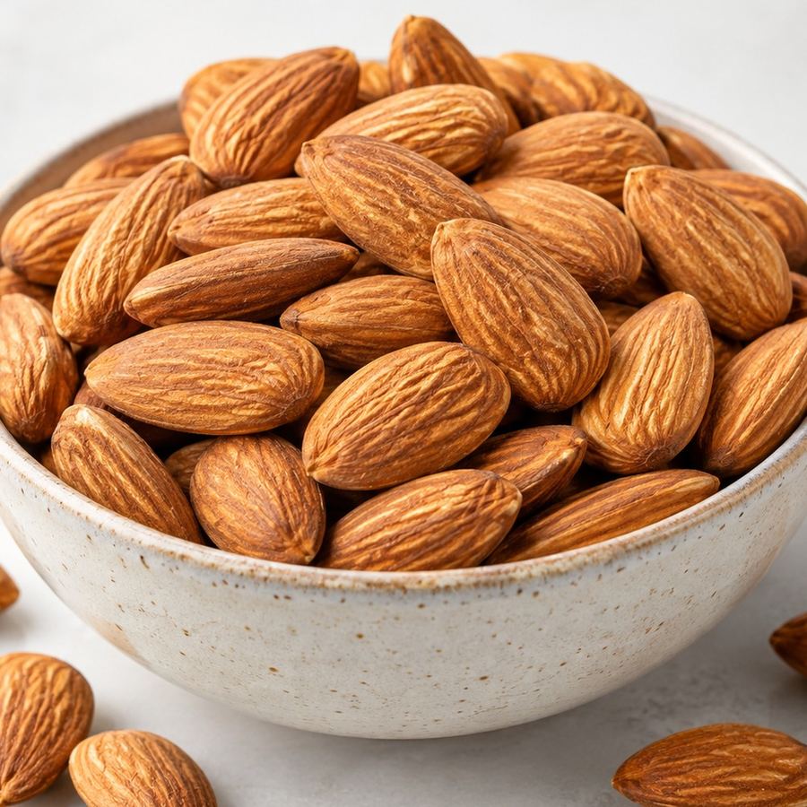 Almonds view 2