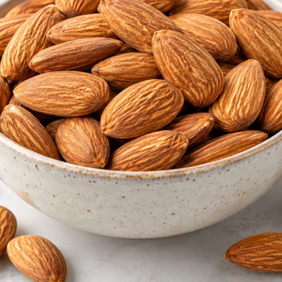 Almonds view 3